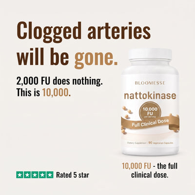 Clogged arteries will be gone - 10,000 FU