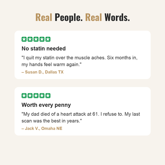 Real people real words - reviews