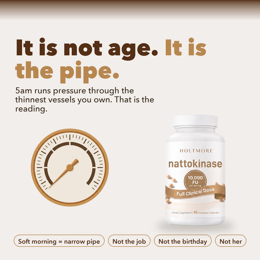 It is not age. It is the pipe - morning gauge