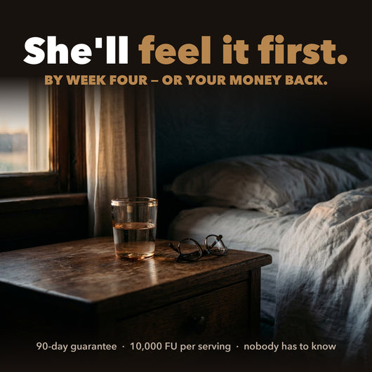 She'll feel it first - by week four or your money back