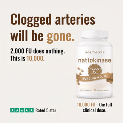 Clogged arteries will be gone - 10,000 FU