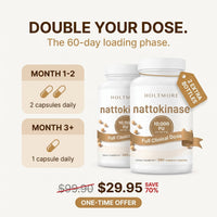 Holtmore Nattokinase 10,000 FU — Extra Bottle